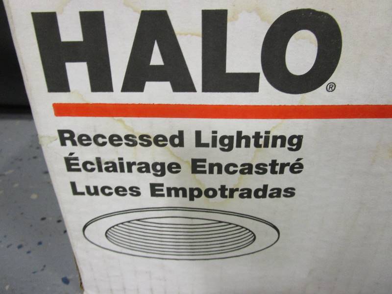 (6) (New) Halo 6 Recessed Lighting Baffles