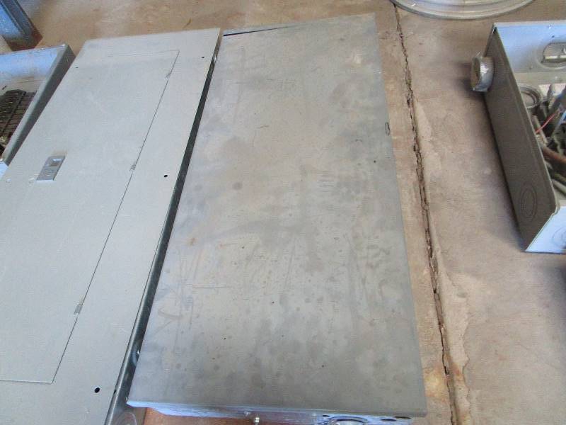 (1) (New) GE Breaker box (2) Used Square D Breaker Boxes