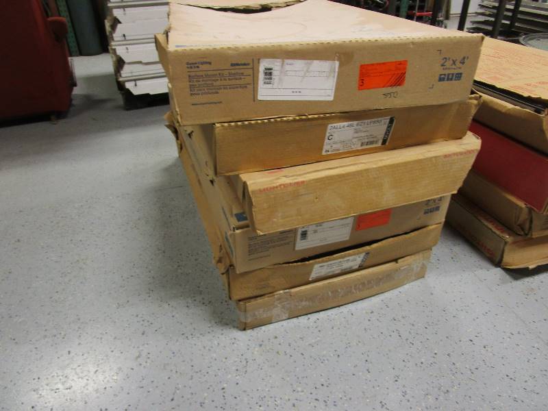 (6) (New) Misc 2x4 Light Fixtures