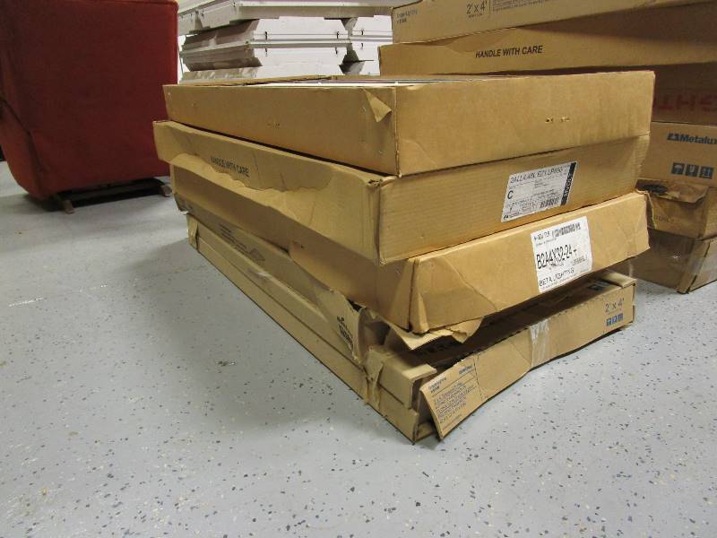 (5) (New) Misc 2x4 Light Fixtures