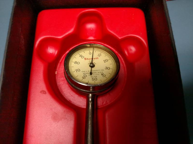 lot 190 image: Starrett Dial Indicator .001...