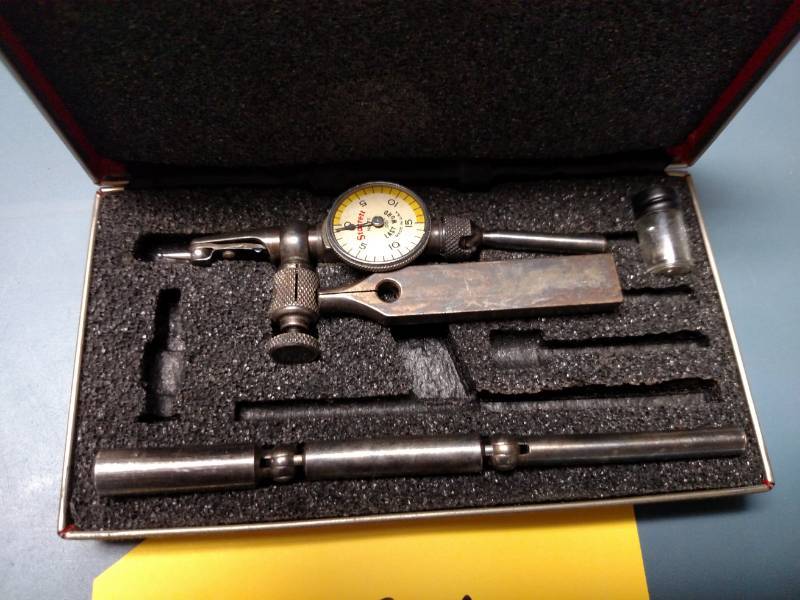 lot 196 image: Starrett Test Indicator Set .001...