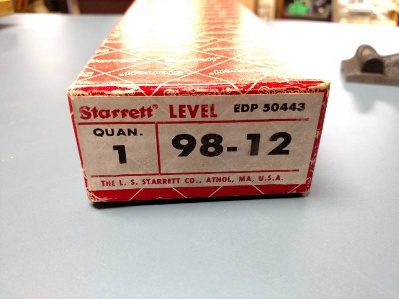 lot 210 image: Starrett No. 98-12 12 Precision Le...