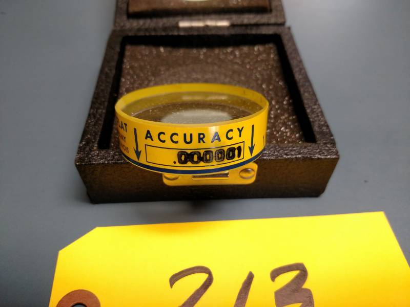 lot 213 image: Do-All Optical Flat...