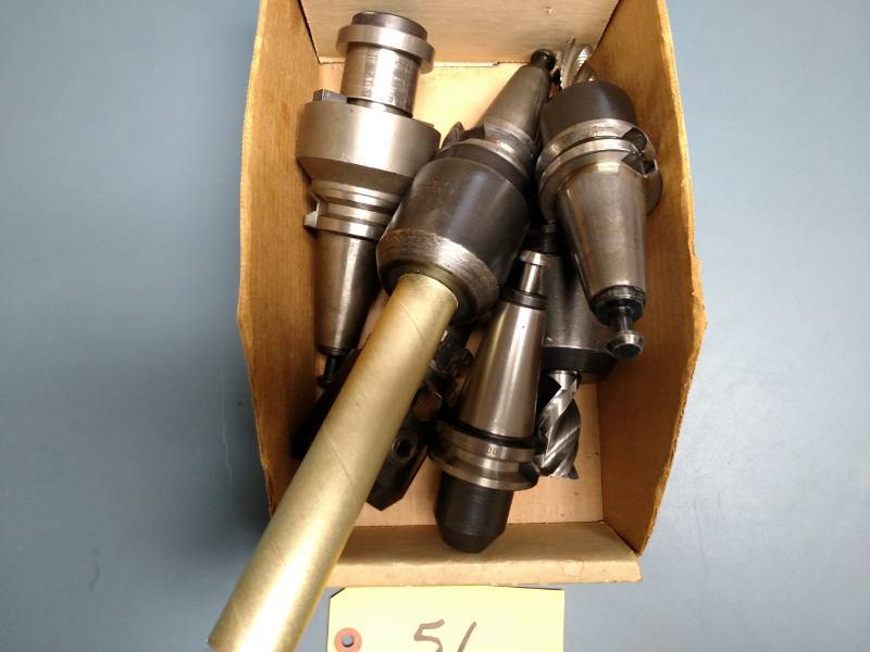 lot 51 image: (6) BT35 Tool Holders...
