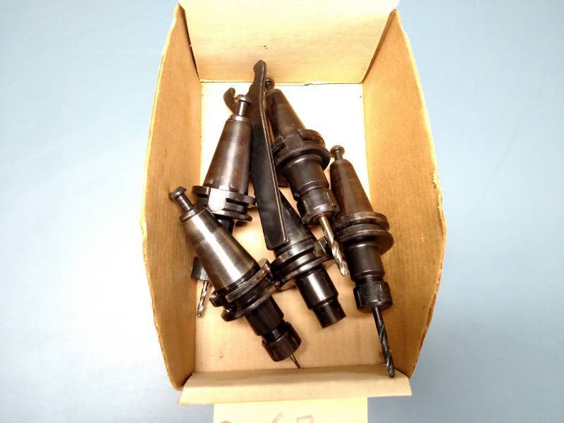 lot 67 image: (5) BT35 Collet Tool Holders...