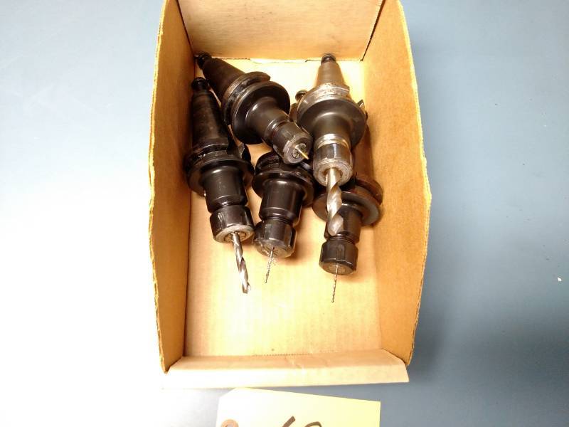 lot 68 image: (5) BT35 Collet Tool Holders...