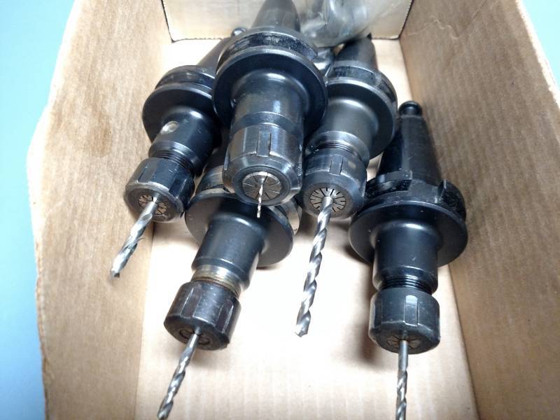 lot 69 image: (5) BT35 Collet Tool Holders...