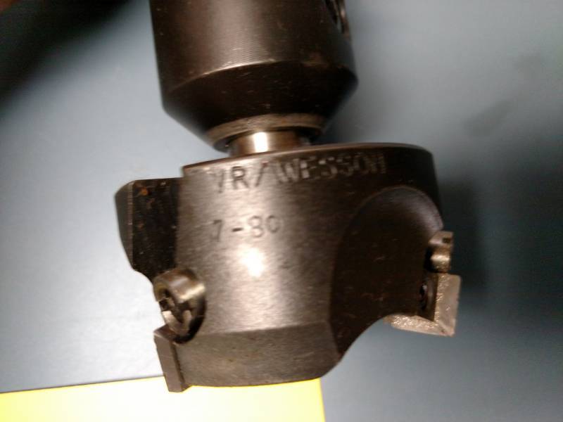 lot 87 image: BT35 Tool Holder with 2 34 Face C...