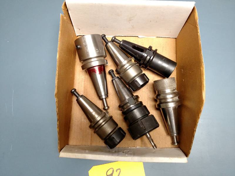 lot 92 image: (6) BT35 Tool Holders...