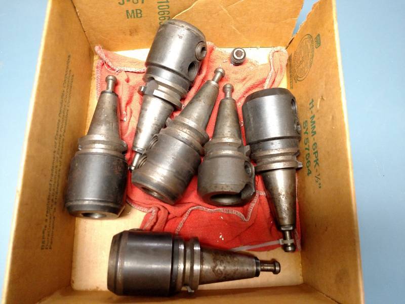 lot 95 image: (6) BT35 Tool Holders...