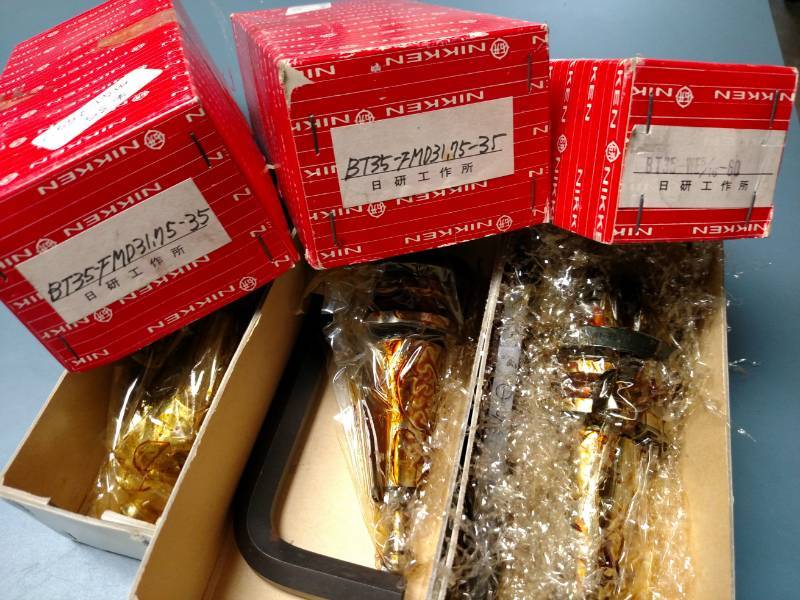lot 101 image: (3) BT35 Tool Holders, New...