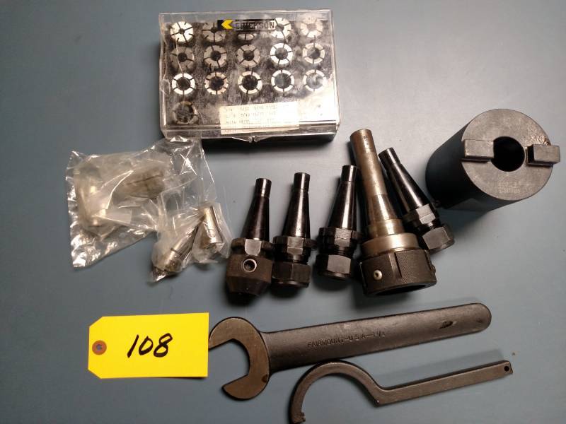 lot 108 image: Erickson R8 Quick Change Tool Holde...