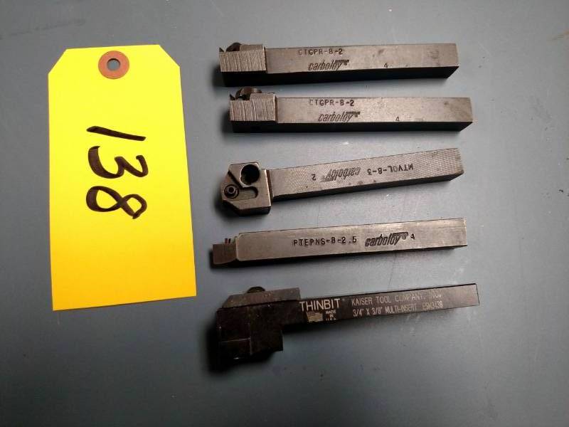lot 138 image: Asstd Tool Holders...