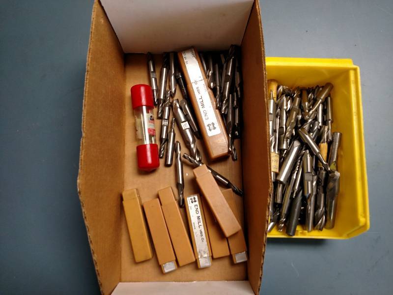 lot 240 image: Asstd End Mills...