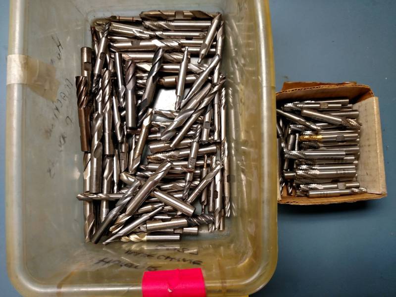 lot 242 image: Asstd End Mills...