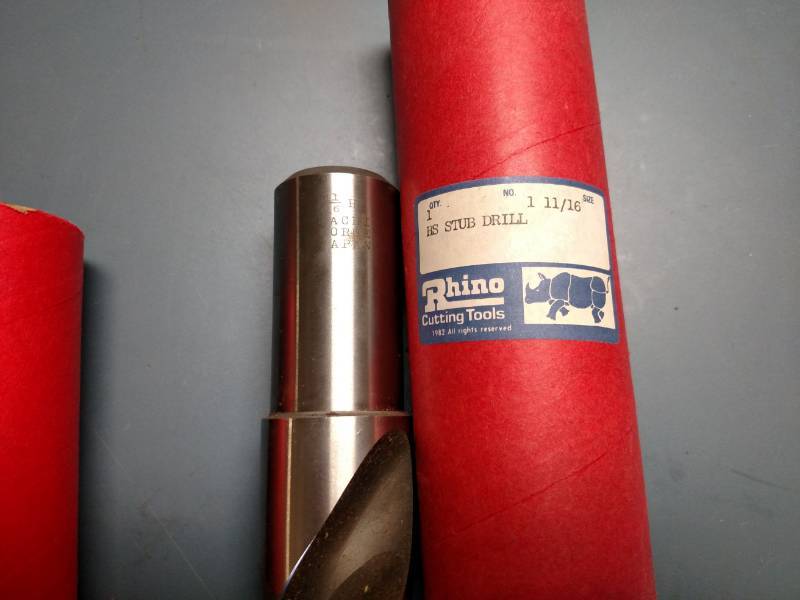 lot 257 image: 1 1116 Drill Bit, 1 12 Shank, N...