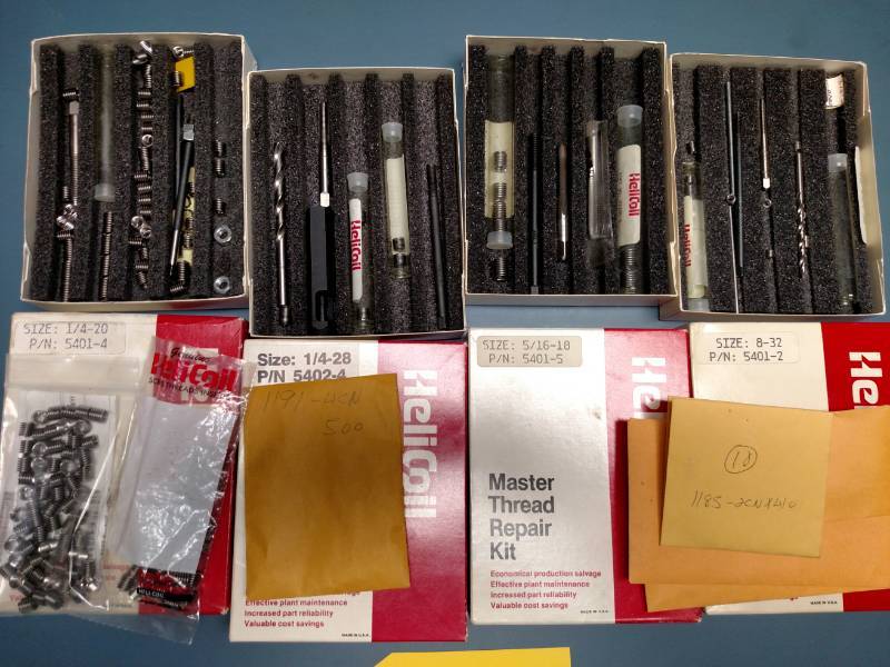 lot 285 image: (4) Helicoil Sets...