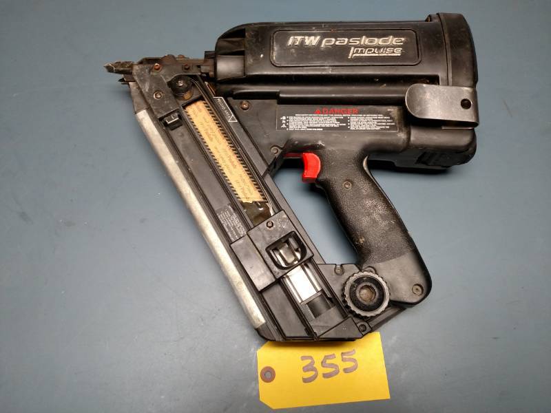 lot 355 image: Paslode Impulse Nailer...