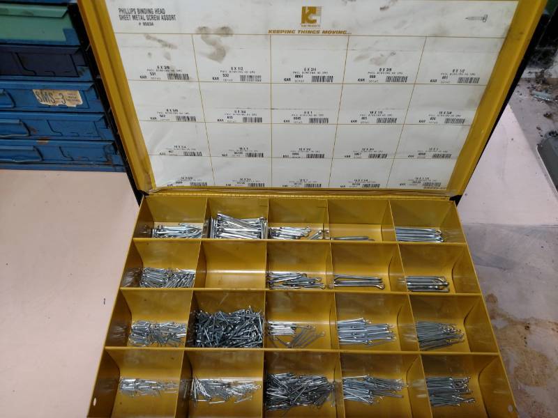 lot 399 image: Kar Four Drawer Parts Cabinet with ...