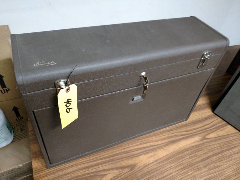 lot 406 image: Kennedy 11 Drawer Toolbox...