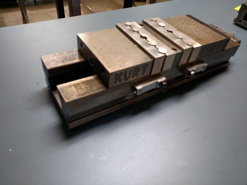 lot 34 image: Kurt DL600C 6 Double Lock Machine ...