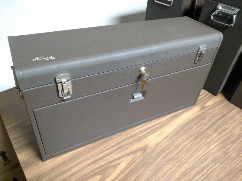 lot 493 image: Kennedy 8 Drawer Toolbox...