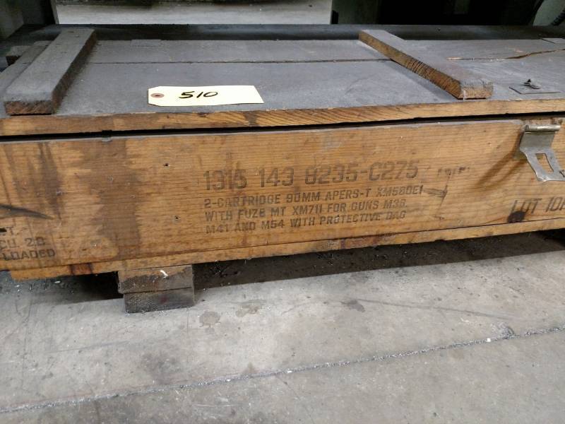 lot 510 image: Ammo Box...