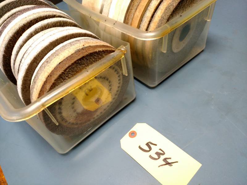 lot 534 image: Asstd Surface Grinder Wheels...