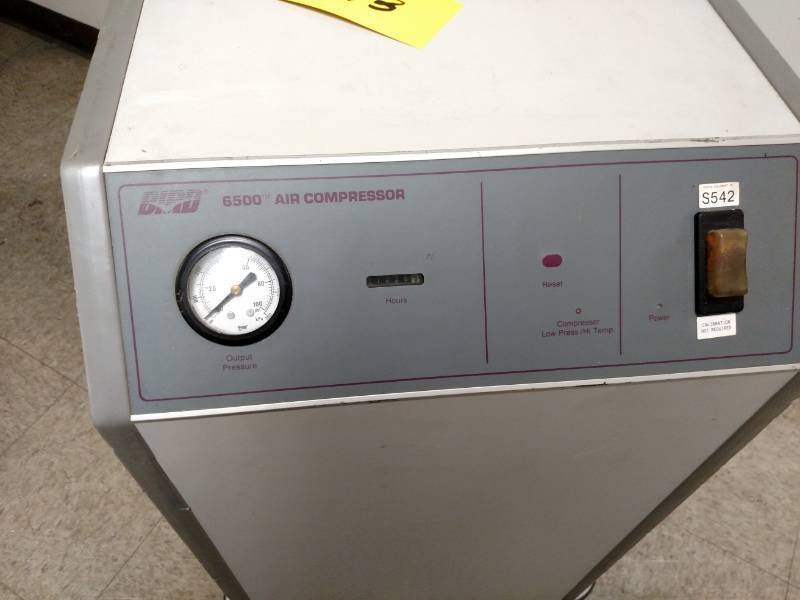 lot 543 image: Bird 6500 Air Compressor...