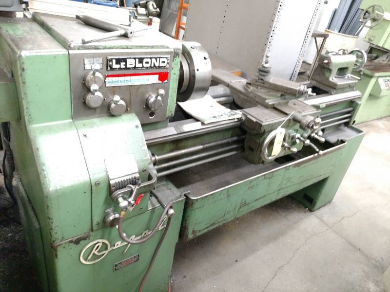lot 7 image: Leblond Regal Engine Lathe, 16x42