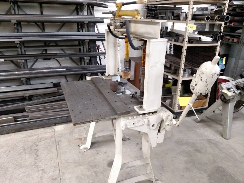 lot 19 image: Hand Brake with Custom Press Attach...