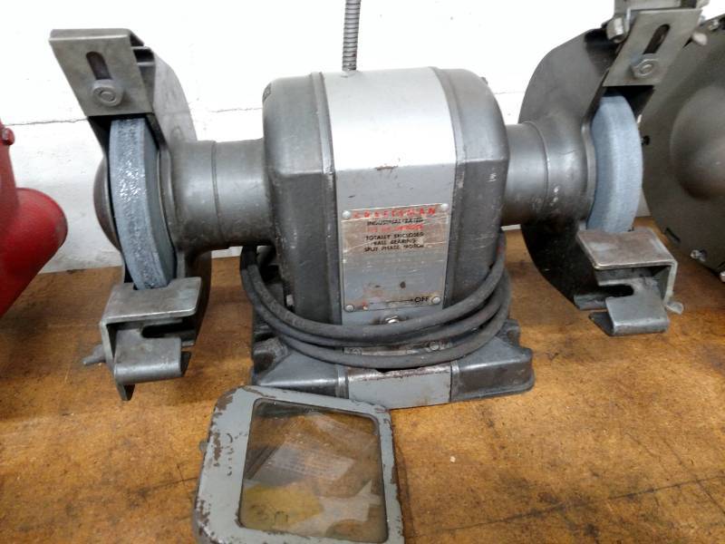 lot 31 image: Craftsman 6 Bench Grinder, 13 hp...