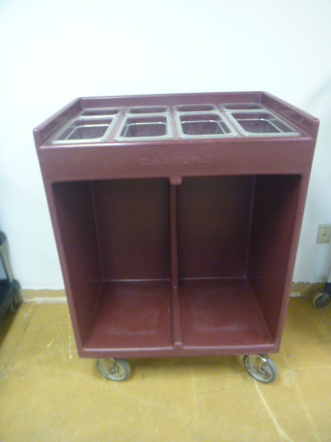 lot 49 image: Cambro Condiment Cart