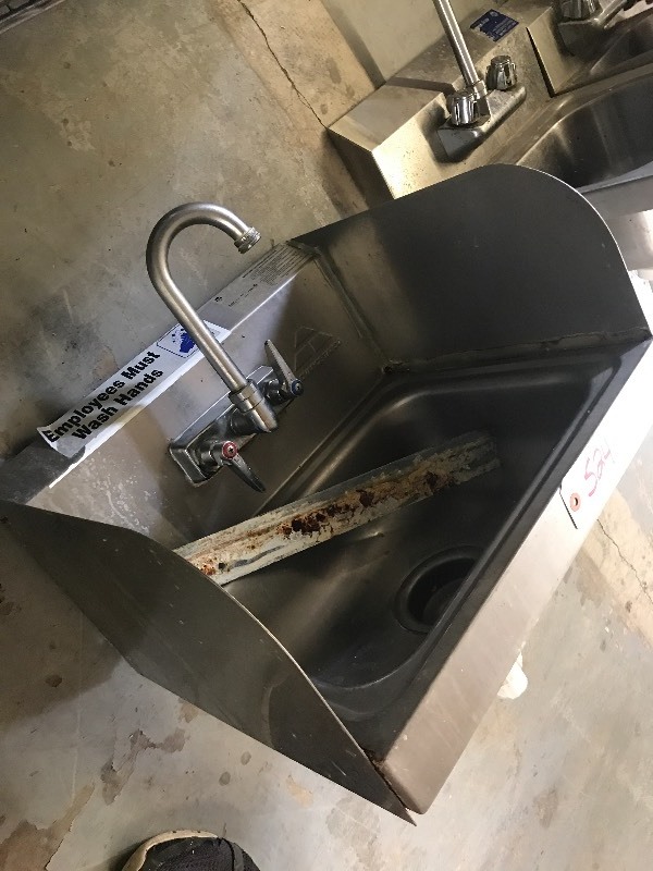 WALL MOUNT HAND WASH SINK
