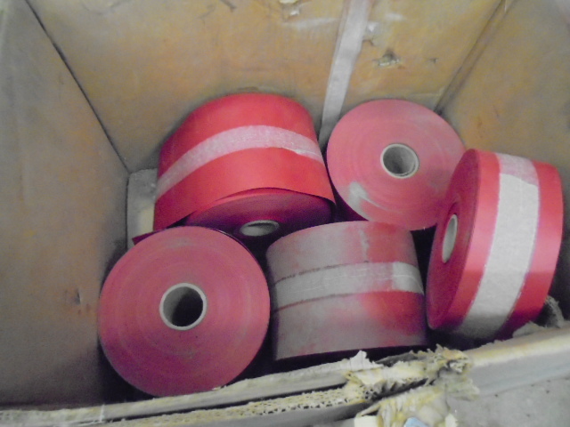 Red Vinyl Rubber