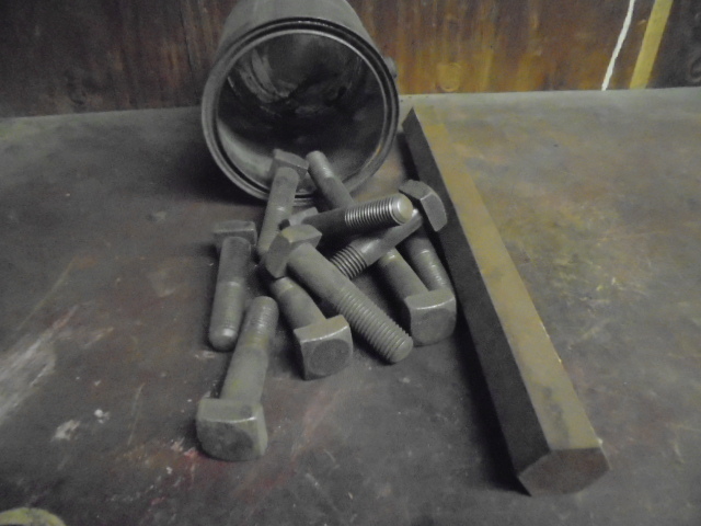 Steel Bar and Bolts