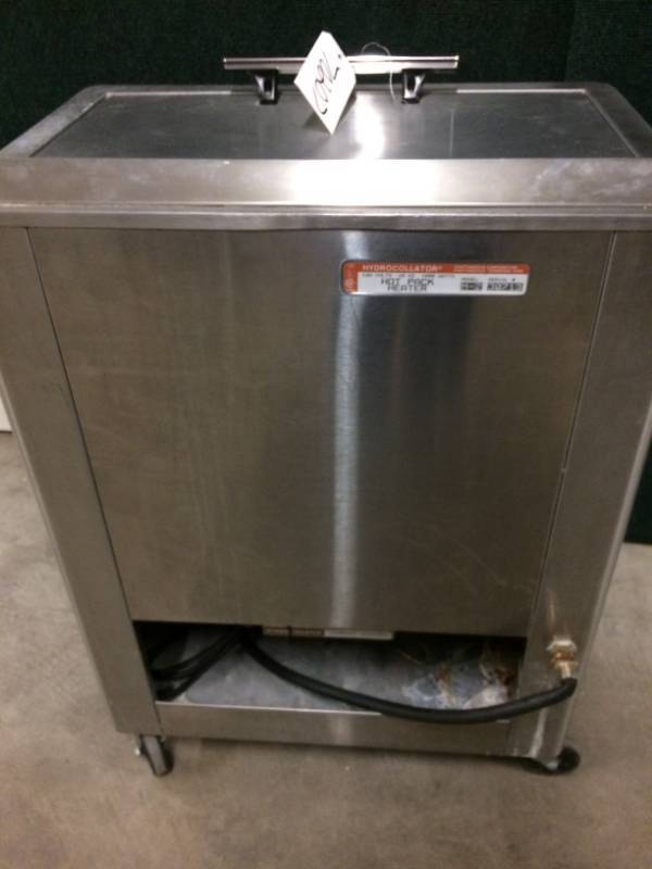 lot 13 image: Retail price over $1000 - Chattanooga Hydrocollator M-2 Mobile Hot Packs Heating Unit For Chiropractors, Animal Clinics, Physical Therapy Rehab Centers & More - Great Working Condition Light indicator has burned out - Still Works Great