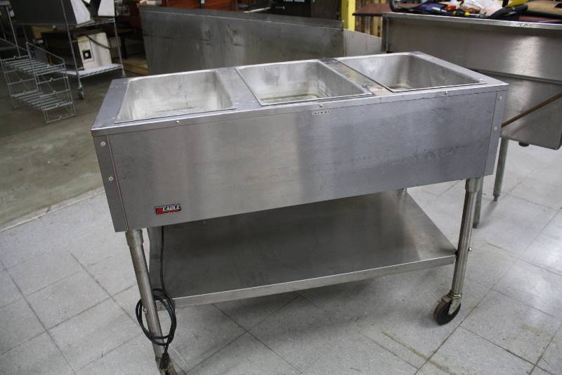 lot 54 image: Eagle Three Compartment Steam Table