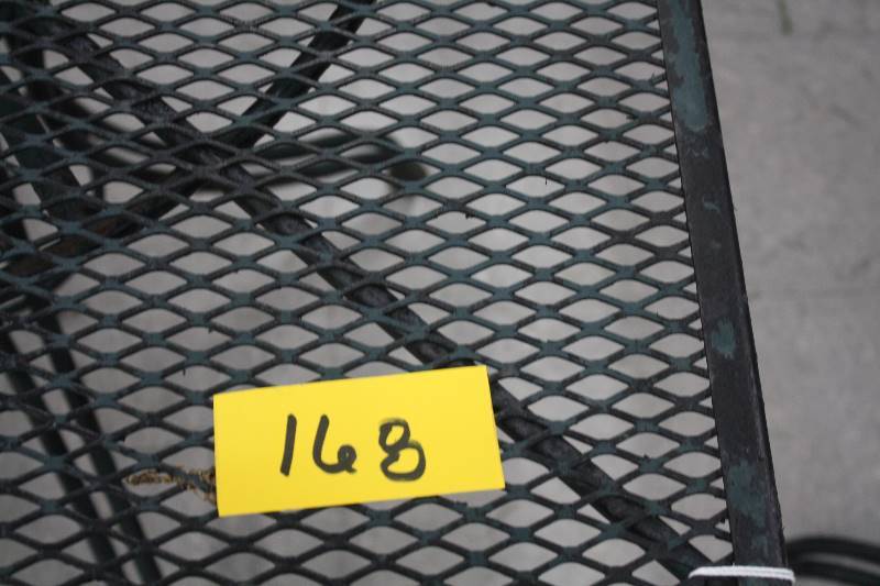 lot 168 image: Metal Table36x36x36