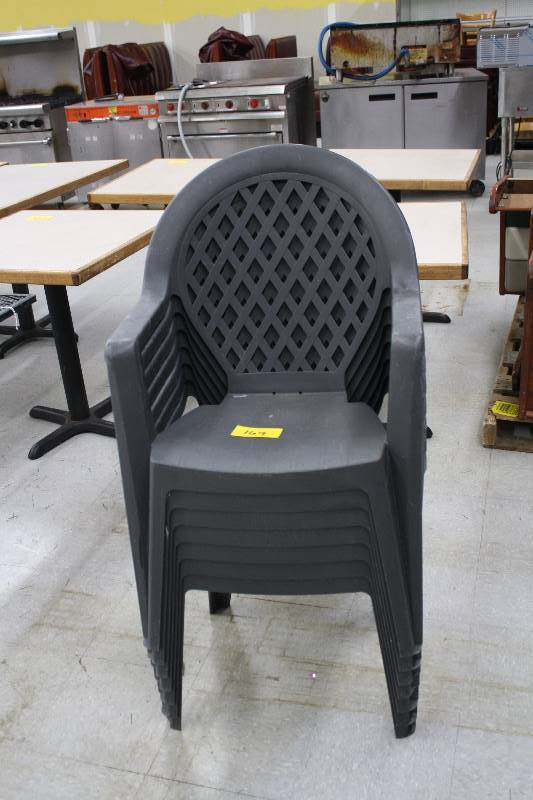 lot 169 image: Plastic Chairs