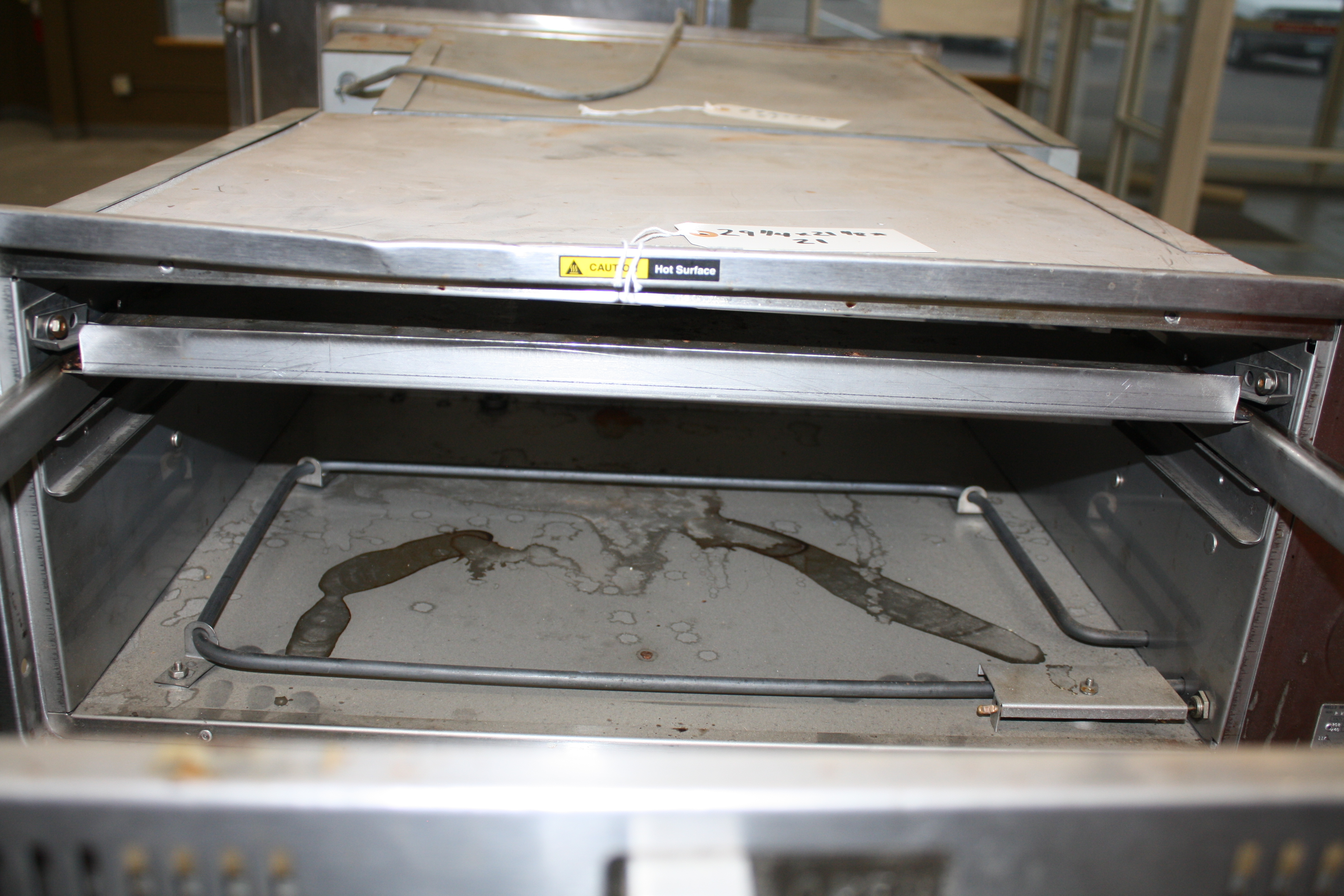 lot 45 image: Wells Two Drawer Drop in  Warmer