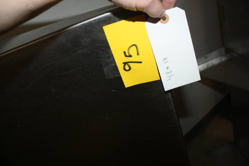 lot 95 image: Stainless Steel Shelf48x18 