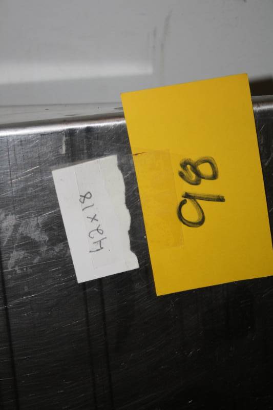 lot 98 image: Stainless Steel Shelf42x18
