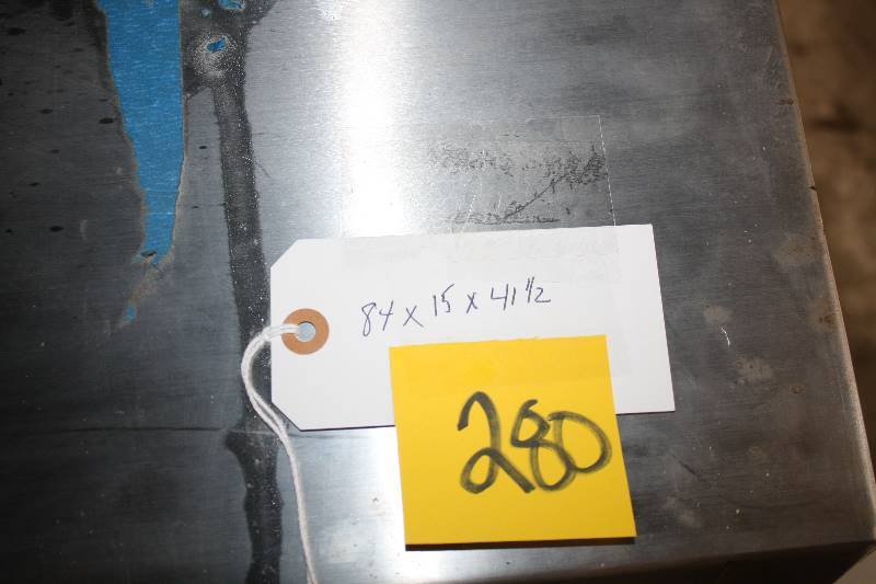 lot 280 image: Stainless Steel Shelf84x15x41.5
