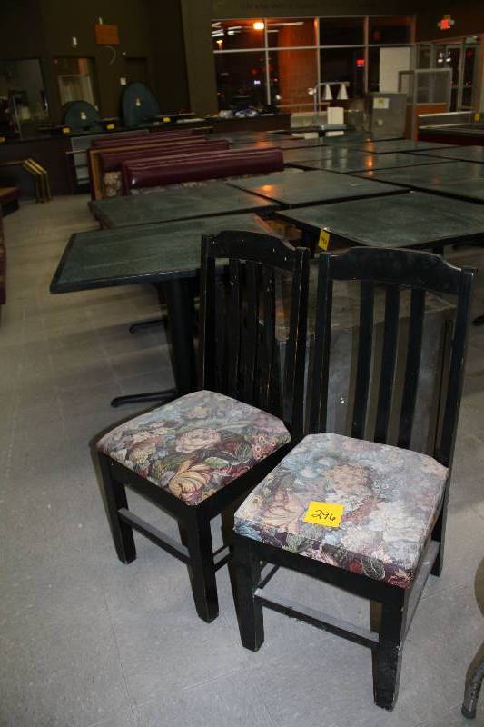 lot 296 image: Chairs
