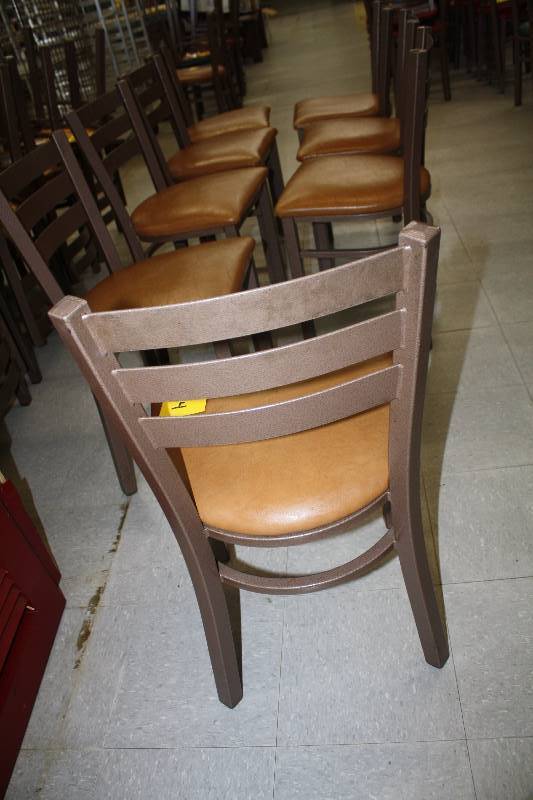 lot 194 image: Tan Plymold Chairs