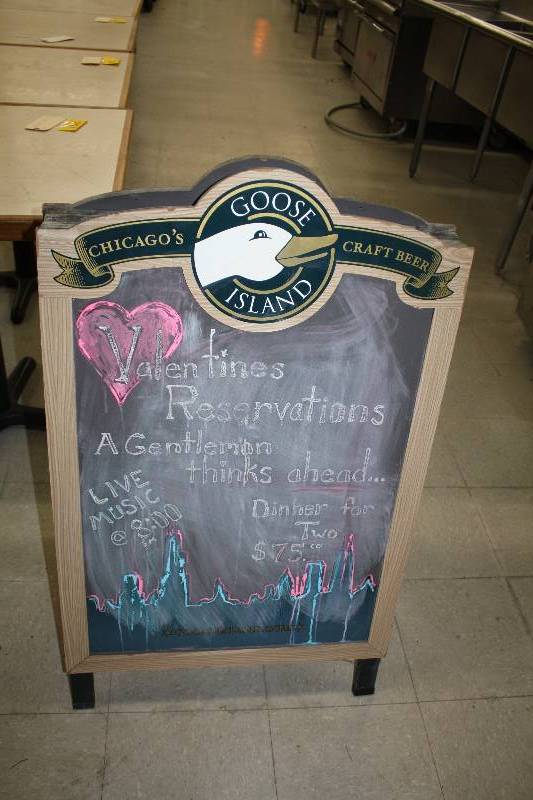 lot 265 image: Chalk Display Board