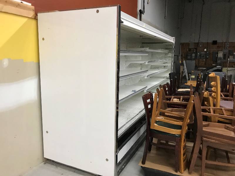 lot 6 image: Tyler open refrigerated Merchandiser mod# DDCM12 157-80 -E Vol II