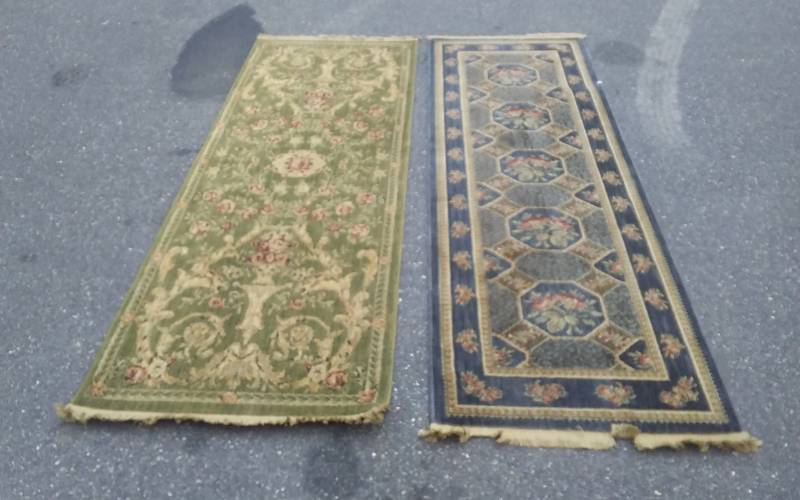 lot 13 image: Pair Of Rug Runners By Shaw 30x96